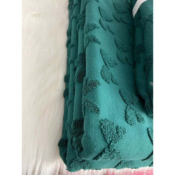 Bella Lux Hand & Bath Towels Set Christmas Collection Green Bows Set of 4 - Picture 3 of 8